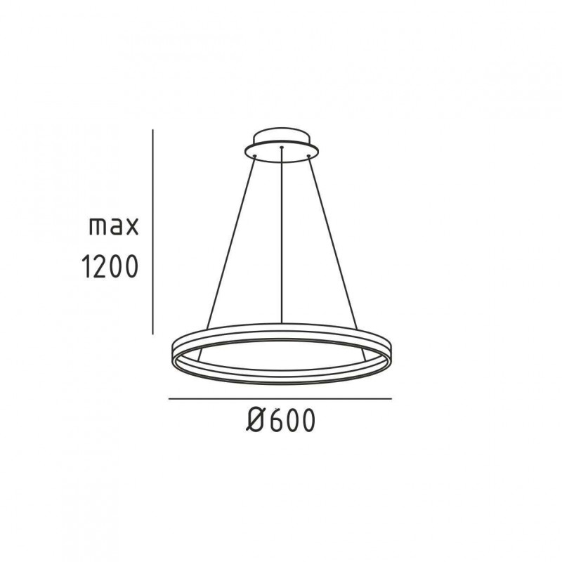NIMB.60 подвесной светильник кольцо 36W