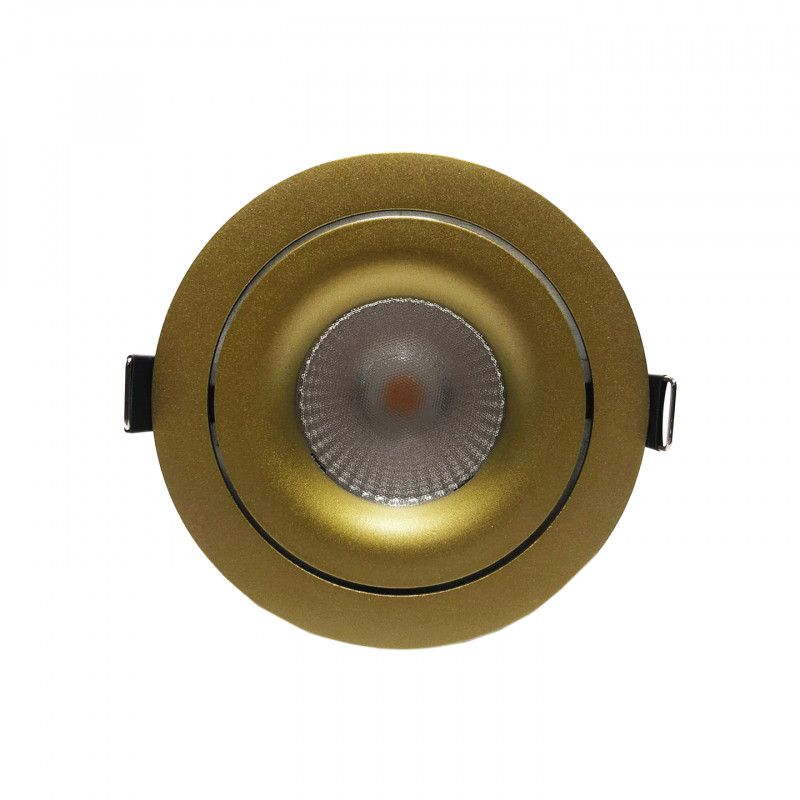 ALFA.13T золотой встраиваемый поворотный светильник 13W